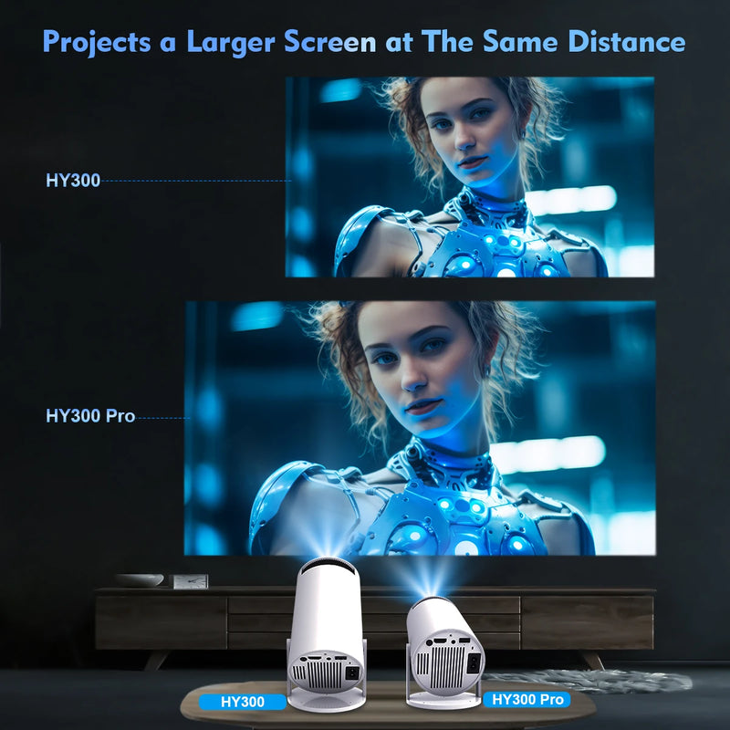 Projetor HY300 Pro 4K Android