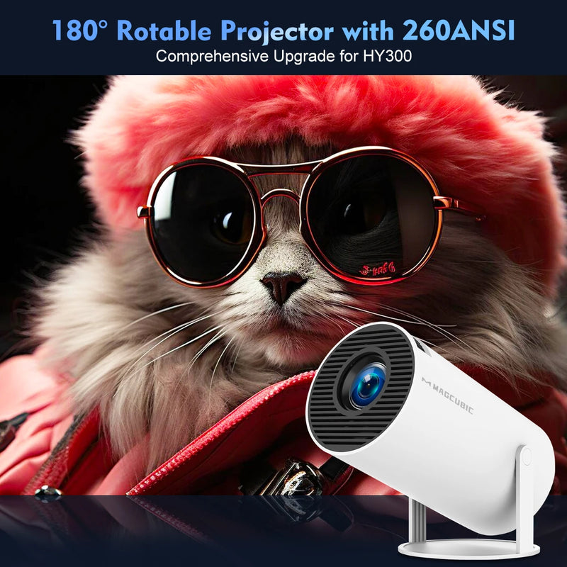 Projetor HY300 Pro 4K Android